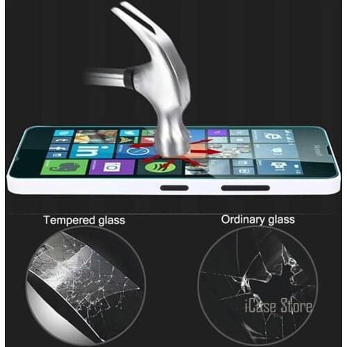 Premium Tempered Glass Film For Microsoft Nokia Lumia N430 435 520 530 532 535 630 640 640XL 730 820 830 Screen Protector Film