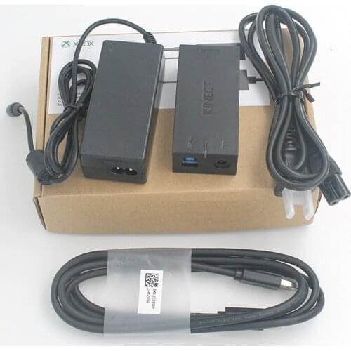 3pcs/lot Kinect Adapter for Xbox One for XBOX ONE Kinect 2.0 Adaptor EU Plug USB AC Adapter 2.0 Power Supply For XBOX ONE S /PC