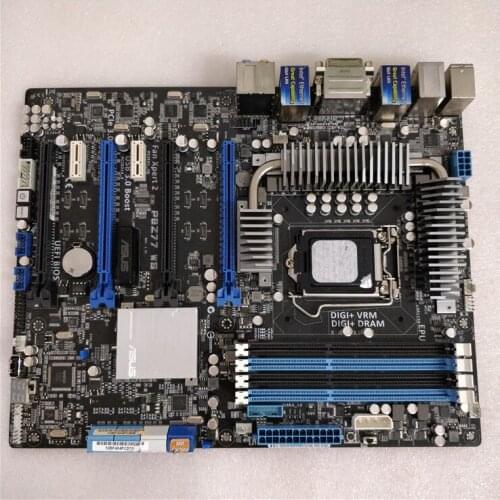 For ASUS P8Z77 WS original desktop motherboard DDR3 LGA 1155 32GB USB3.0 USB2.0 Z77 motherboard