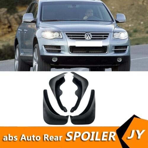 For V W Tou areg 2007-2010 Mudflaps Splash Guards Front rear Mud Flap Mudguards Fender Modified special