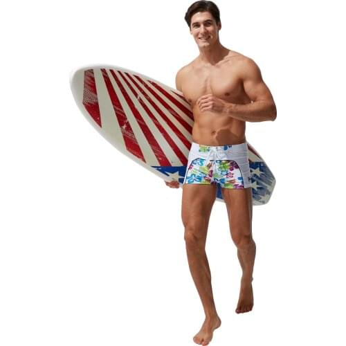 European and American Mens swimming trunks mens surfing Swimming Trunks Beach Sports Shorts