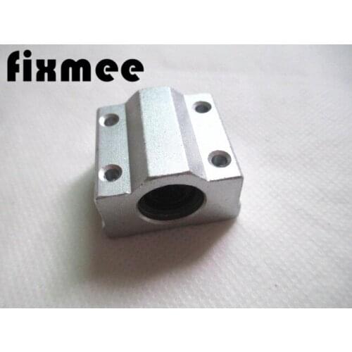 Fixmee 1pcs SC10UU SCS10UU 10mm linear ball bearing block CNC Router