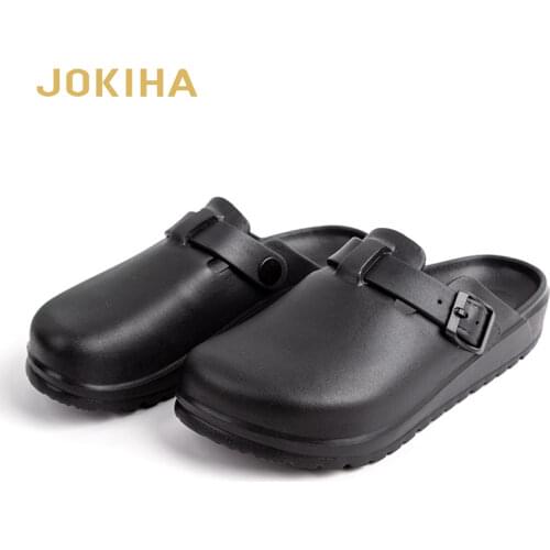 Men Classic Anti Bacteria Surgical Medical Shoes Safety Closed Toe Mule Clogs Slippers Cleanroom Work Slides For Women Unisex