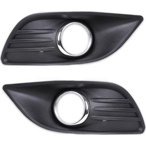 X7AE Right & Left Side Bumper Fog Light Lamp Cover Grille Grill for ford focus Sedan 2009 2010 2011