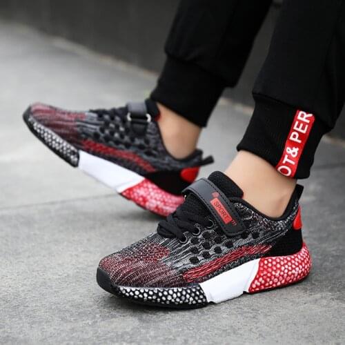 Summer Childrens Fashion Sports Shoes Boys' Running Leisure Breathable Outdoor Kids Shoes Lightweight Sneakers Shoes