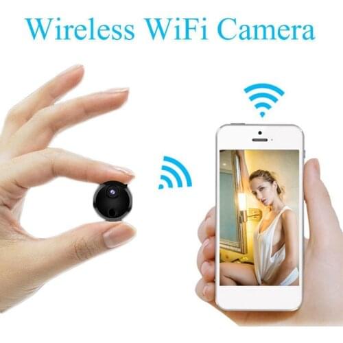 2018 new MINI 1080P HD webcam Network camera Built-in battery WIFI Night vision motion DV camera for IOS android mobile phone