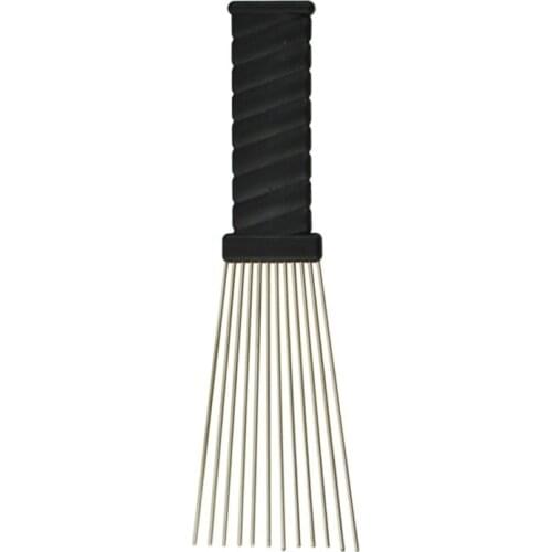 Male Hair Brush Plastic Classic Oil Slick Styling Anti-static Detangling Steel Hairbrush For Man Gentleman