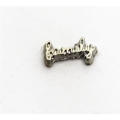 New Arrive 20pcs/lot Family floating charms living glass memory floating lockets Necklace Pendants charms Diy Jewelry