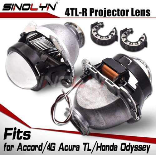 Sinolyn Projector Lens For Honda Accord 4TL-R/4G Acura TL/Toyota Sienna Bi-xenon Headlight Lenses 2.5 Car Lights Accessories DIY