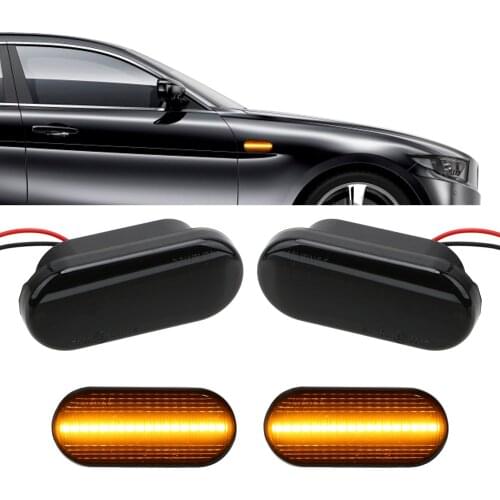 Signal Lamp 18SMD LED Car Dynamic Side Marker Turn Signal Light A Pair Blinker Light