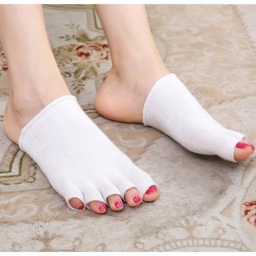 SPA Gel Whitening Rejuvenation Gel Toe Set Five Toe Socks Set Gel Moisturizing Removal Of The Stratum Corneum