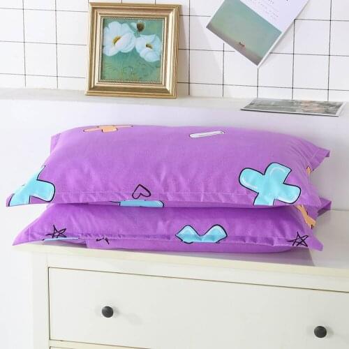 Premium Super Soft Pillowcases - Purple Pillow Case Set of 2 - Fits Queen Size Pillows - Wrinkle Free - Hypoallergenic