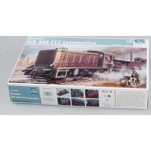 Trumpeter 00216 1/35 Scale Car German WR360 C12 Locomotive Static Armor Vehicle TH05464-SMT2
