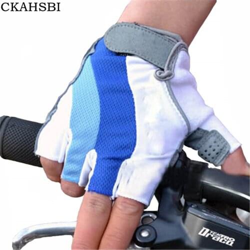 Cycling Gloves Refreshing Breathable Half Finger Bicycle Gloves 2018 Summer Unisex Anti Slip Gel Sweat Spreads Bike Sports Glove