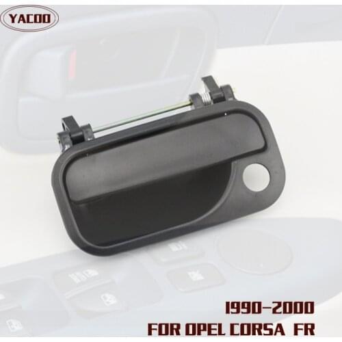1PCS FRONT RIGHT EXTERIOR DOOR HANDLE FOR OPEL CORSA OEM:90546388FR