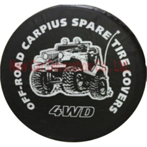 4X4 4WD series automobile spare tire covers 14 15 16 17 inches spare tire cover For universal CY-50 High quality car-styling