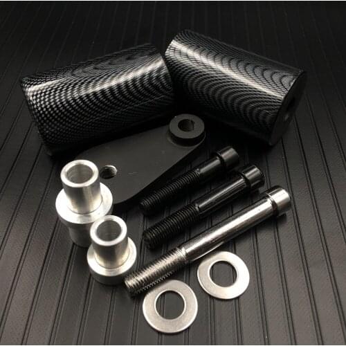 Carbon For Yamaha YZF-R6 YZFR6 2003 2004 2005 YZF-R6S YZFR6S 2006 2007 2008 Carbon No Cut Frame Sliders crash Falling protection