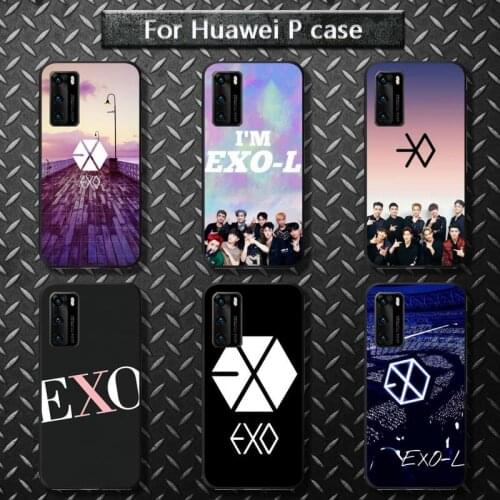 EXO Boys group Phone Cases for huawei P40 pro lite P8 P9 P10 P20 P30 psmart 2019 2017 2018