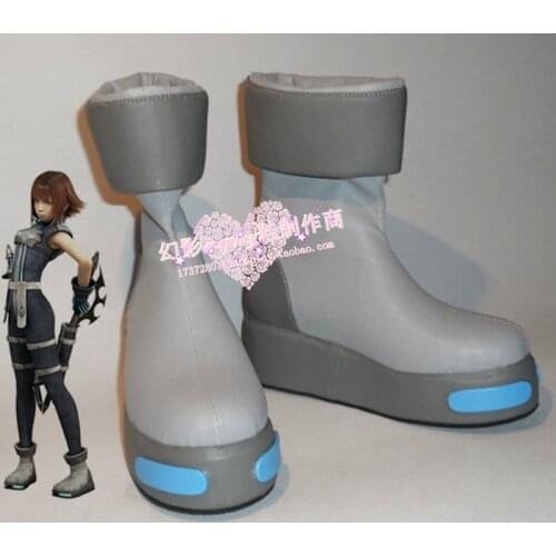 Dirge of Cerberus : Final Fantasy VII Sherk Halloween Cosplay Shoes Boots H016