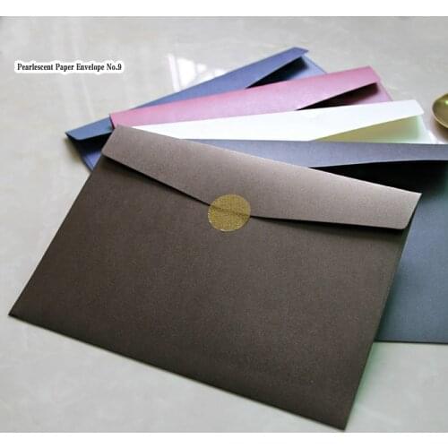 20pc/set Creative A4 Envelope 23*32cm Vintage Envelope for Postcard Christmas Wedding Large Exceed Thickness File Bag Stationery