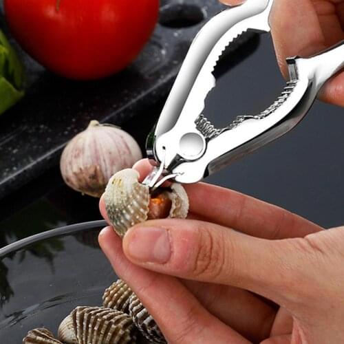 Multifunctional Clam Opener Walnut Clip Crab Cracker Household Nut Crackers Shell Claw Seafood Forks Nuts Opener Kitchen tools