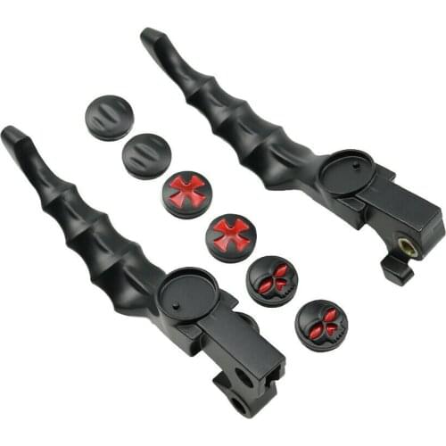 Motorcycle Decal Black Brake Clutch Lever For Harley XR XL1200 Sportster 2004-15