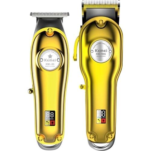 Original kemei powerful metal housing professional hair clipper men electric barber hair trimmer beard hair cutting machine