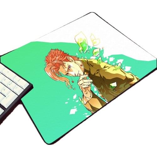 Hot Animation Product Pc Computer Gaming Mousepad JoJos Bizarre Adventure Pattern Printed Mouse Pad For Jojo Fans