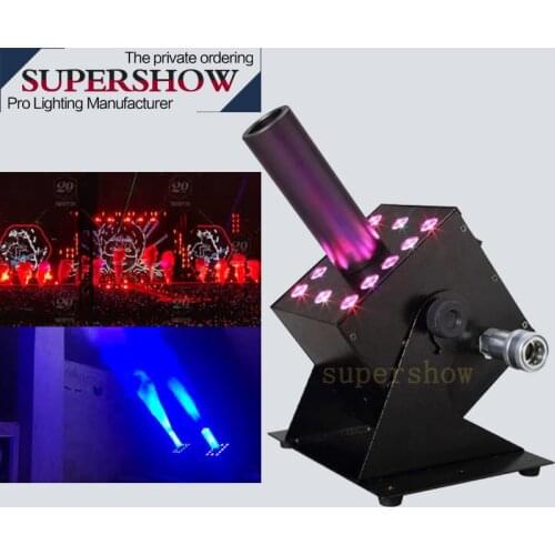 High sale stage effect RGB 3in1 Led co2 jet machine DMX dj stage co2 smoke machine for disco bar show lighting