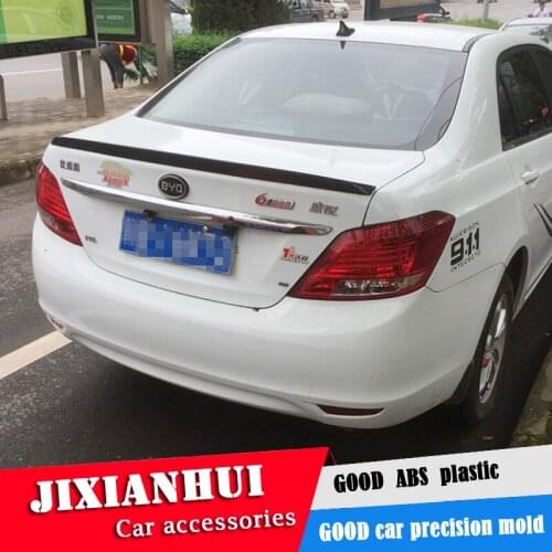 For BYD Surui Spoiler 2014-2016 BYD Surui QIN YCZSk Spoiler ABS plastic Material Car Rear Wing Color Rear Spoiler