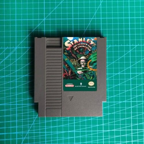 Stanley - The Search for Dr. Livingston - 72 pins 8bit game cartridge