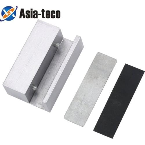 Electric Lock U Bracket for Bolt Access Control System Clamp Bracket For Frameless Glass Door