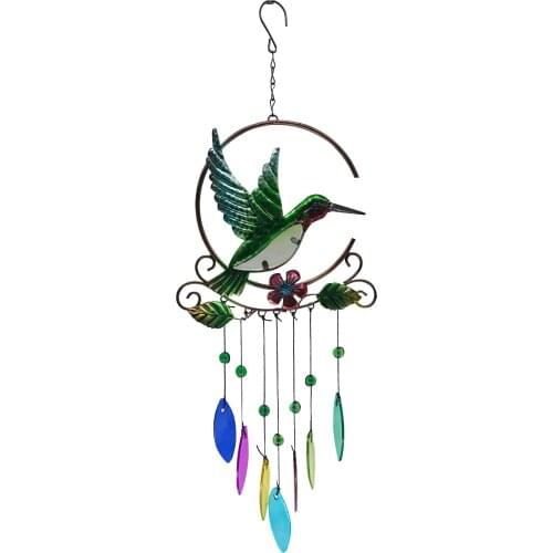 Handmade Bird Wind Chime For Wall Window Door Wind Bell Hanging Ornaments Vintage Home Campanula Decoration Crafts