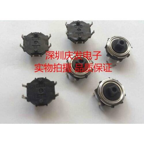 Japan JAE waterproof dust 12*12*7.3 touch button switch round line 4 foot button switch high precision