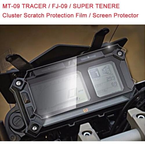 For Yamaha MT-09 TRACER FJ-09 FJ09 Cluster Scratch Protection Film Screen Protector for Yamaha FJ-09 MT-09 TRACER SUPER TENERE
