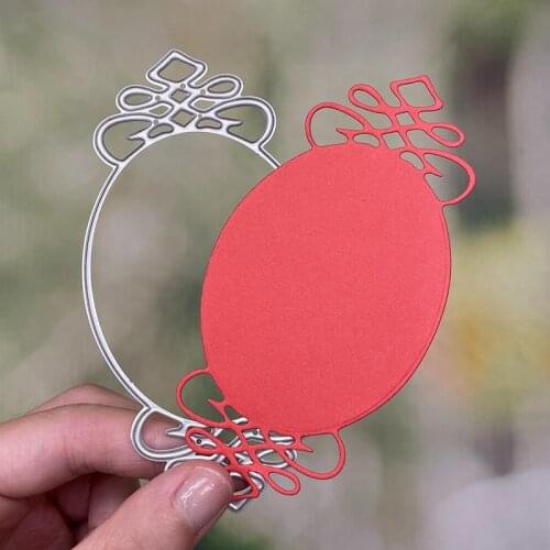 Mirror decoration Metal Cutting Dies Stencils For DIY Scrapbooking Decorative Embossing Handcraft Die Cutting Template