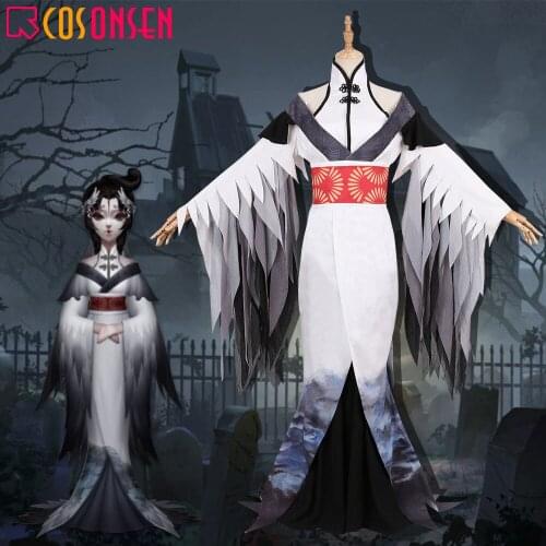 Game Identity V Cosplay The Geisha Michiko Costume Women Kimono Halloween Carnival Party Cosplay COSPLAYONSEN Custom Made
