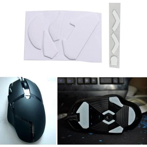 1Pack Professional Mouse Skates Stickers Mouse Feet Pad Glides Rounded Curve Edge Replacement for logitech G402 Mouse