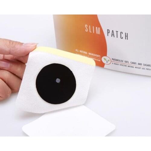 300pcs/lot Magnetic Slim Navel Stick Patch Diet Slim Patch Weight Loss Burning Sliming Patches Belly Patch Body slim