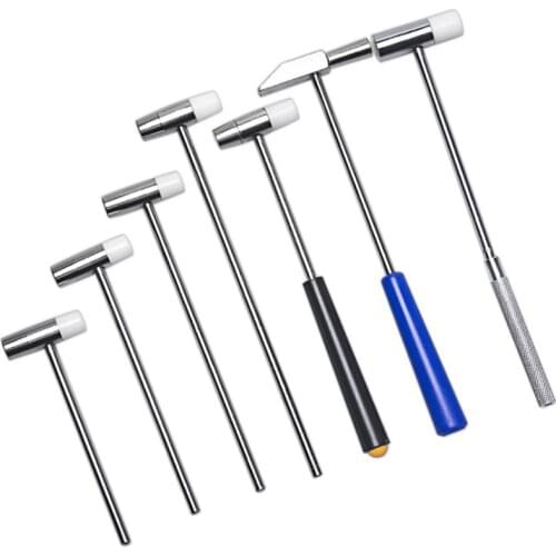 7Sizes Mini Hammer Advanced Small Steel Hammer Jewelry Watch Maintenance Tools