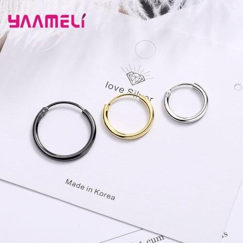 Fashion Jewelry 925 Sterling Silver Statement Earrings For Women Girls 2020 Trend Valentines Day Gift Wholesale