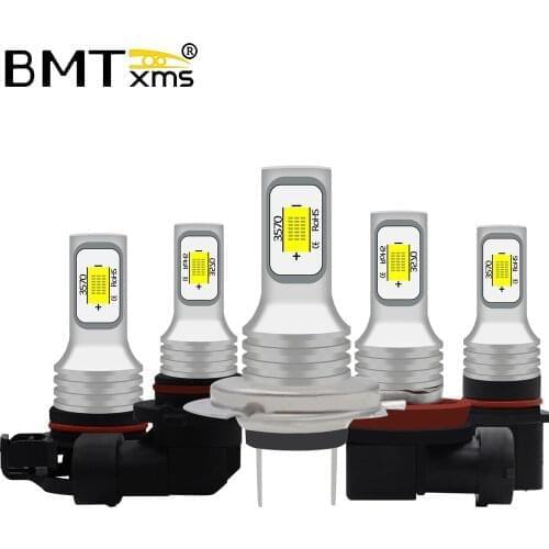 BMTxms 2Pcs H27W/2 P13W LED Fog Light H8 9005 9006 Bulbs PSX24W PSX26W Auto Lamp For Jeep Cherokee KL Commander XK Compass Grand