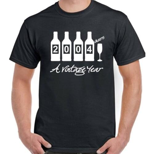 Bottles 2004 Mens Funny Novelty 16th Birthday T-Shirt Gift Present Idea