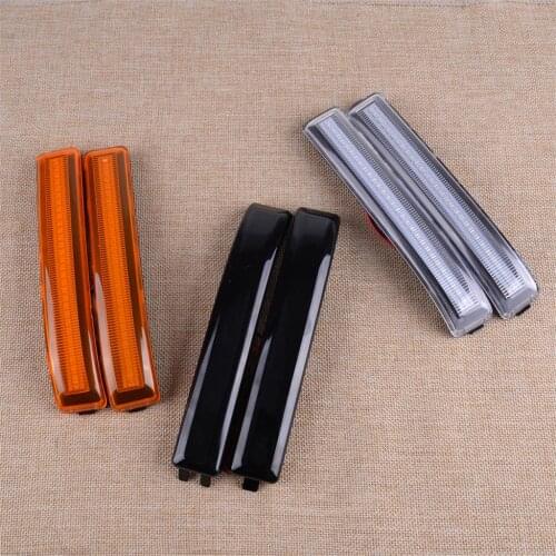 DWCX 2PCS 12V 5W Mirror Side Lights LED Turn Signal Lens Reflector 9L3Z17E749BA Fit for Ford F150 2009 2010 2011 2012 2013 2014