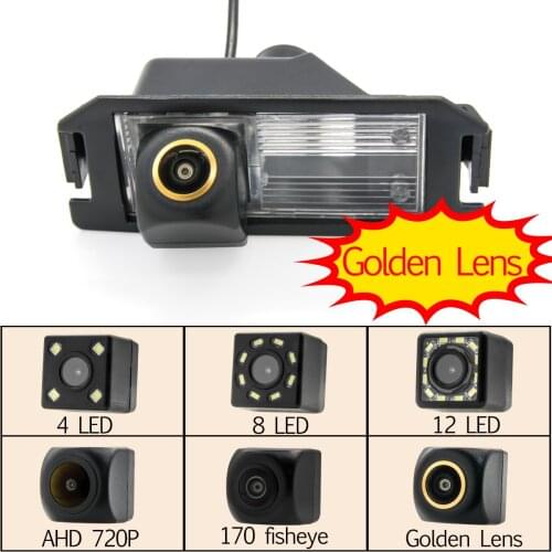 175 Degree 1080P Fisheye Car Reverse Rear View Camera For Hyundai I10 I20 I30 Rohens Solaris Genesis Coupe Elantra Verna Car