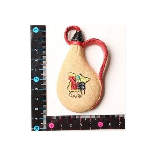 Spanish bucket water bag Features travel fridge stickers