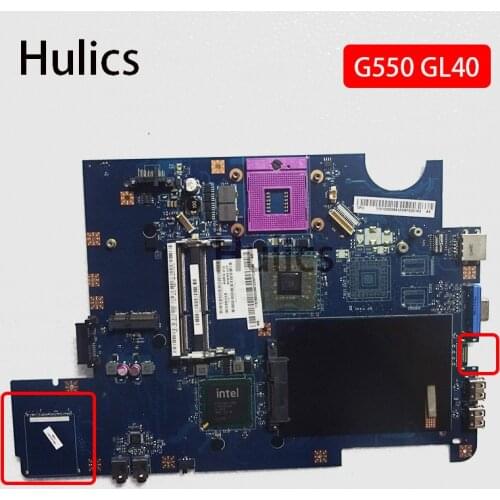 Hulics Original LA-5082P motherboard for Lenovo G550 5082P REV:2.0 DDR3 GL40