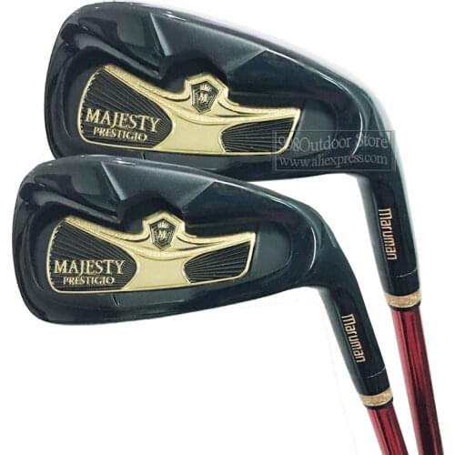 Men New Clubs Maruman Majesty Prestigio 9 Golf Irons 5-10 PAS Golf Clubs R or S Graphite Shaft and Headcover Free Shipping