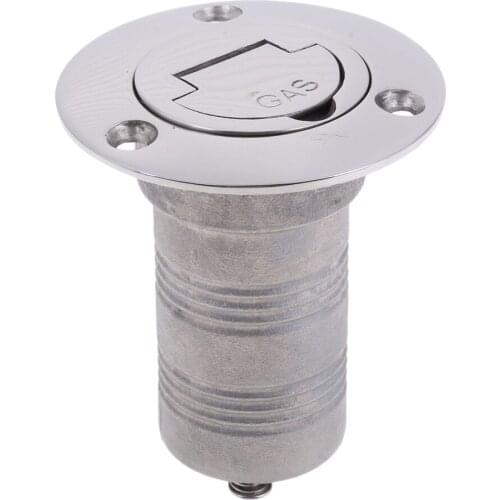 Boat Deck Fill/Filler Cap Keyless 38mm (1-1/2'' ) Gas - 316 Marine-Grade