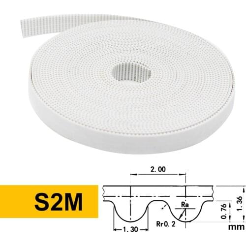 1Meter Open Printer Belt S2M Timing Belt for Epson Roland Inkjet Plotter printer carriage belt